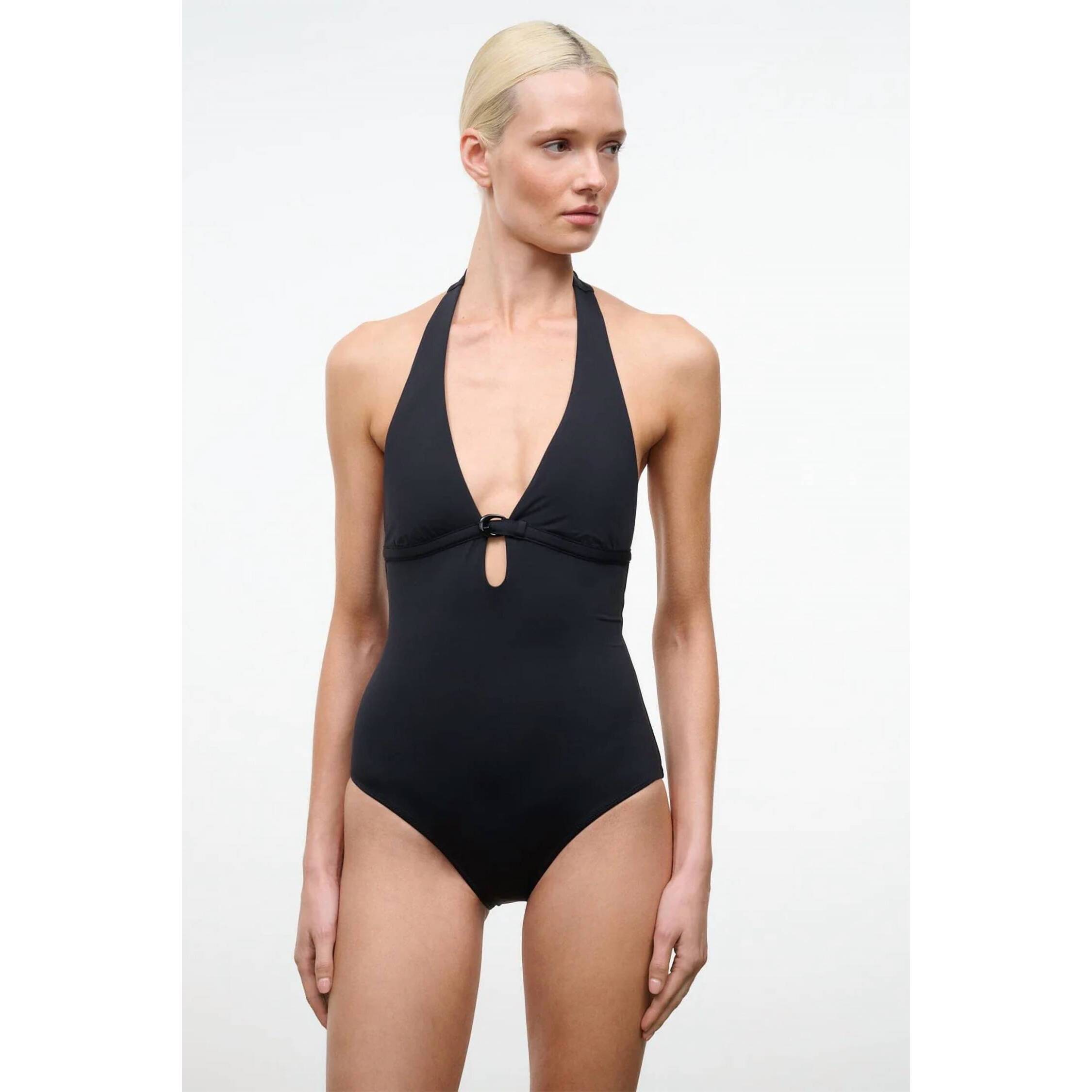 New Staud La Jolla One Piece Swimsuit In Black